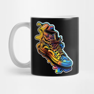 Colorful melting Sneaker design #2 Mug